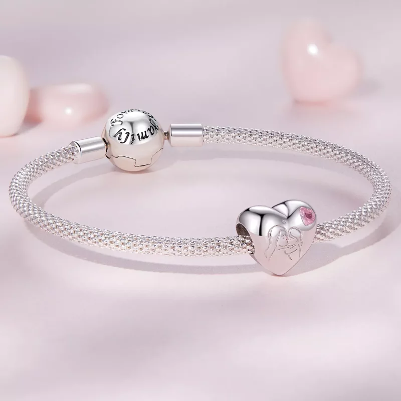 (afbeelding voor) Pandora-stijl Moederliefde Bedel - BSC827 - Bekijken 5