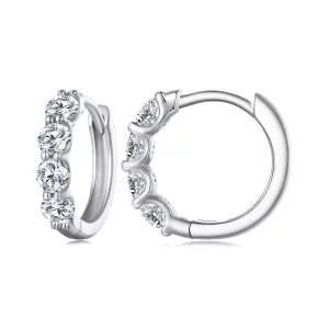 (afbeelding voor) Pandora Stijl Moissanite Oorringen - MSE030