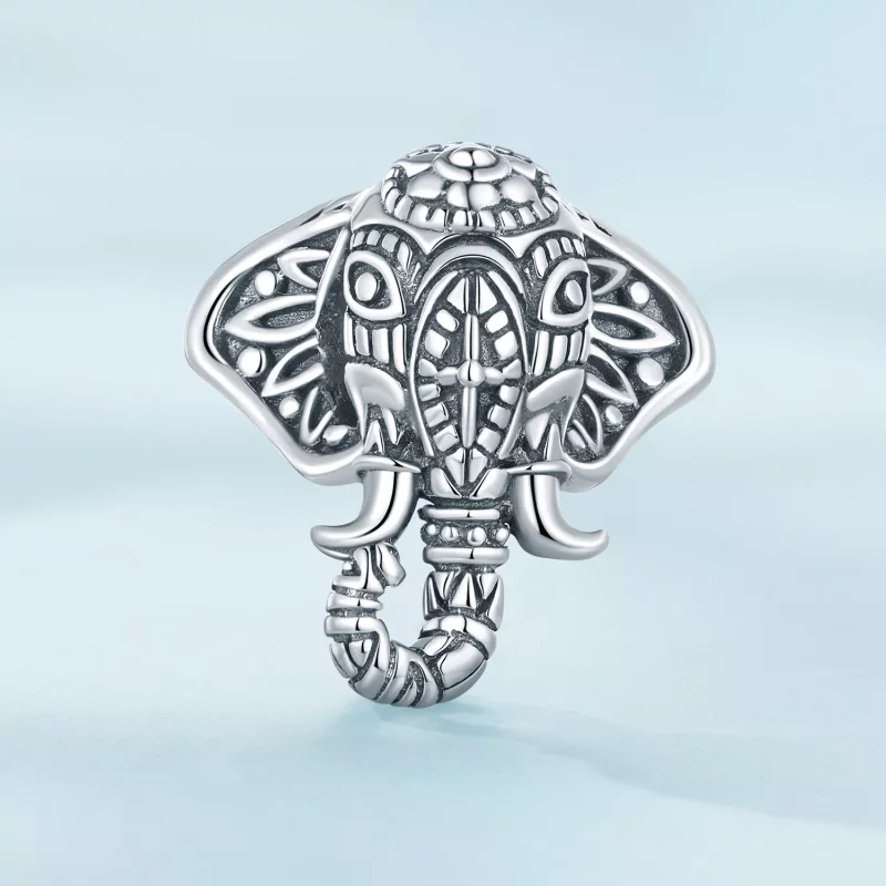 (afbeelding voor) Pandora-stijl Olifant God Bedel - SCC2477 - Bekijken 2