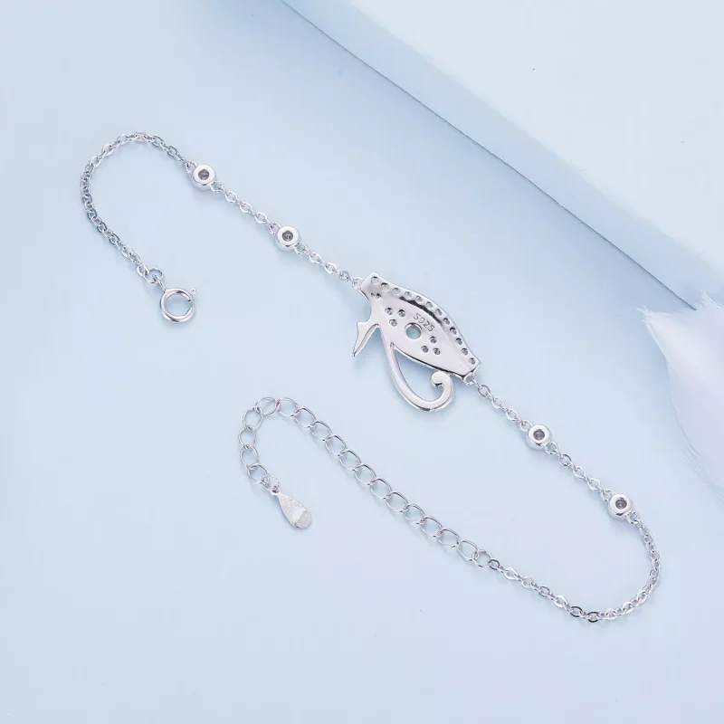 (afbeelding voor) Pandora-stijl Oog van Horus Kettingarmband - BSB114 - Bekijken 4