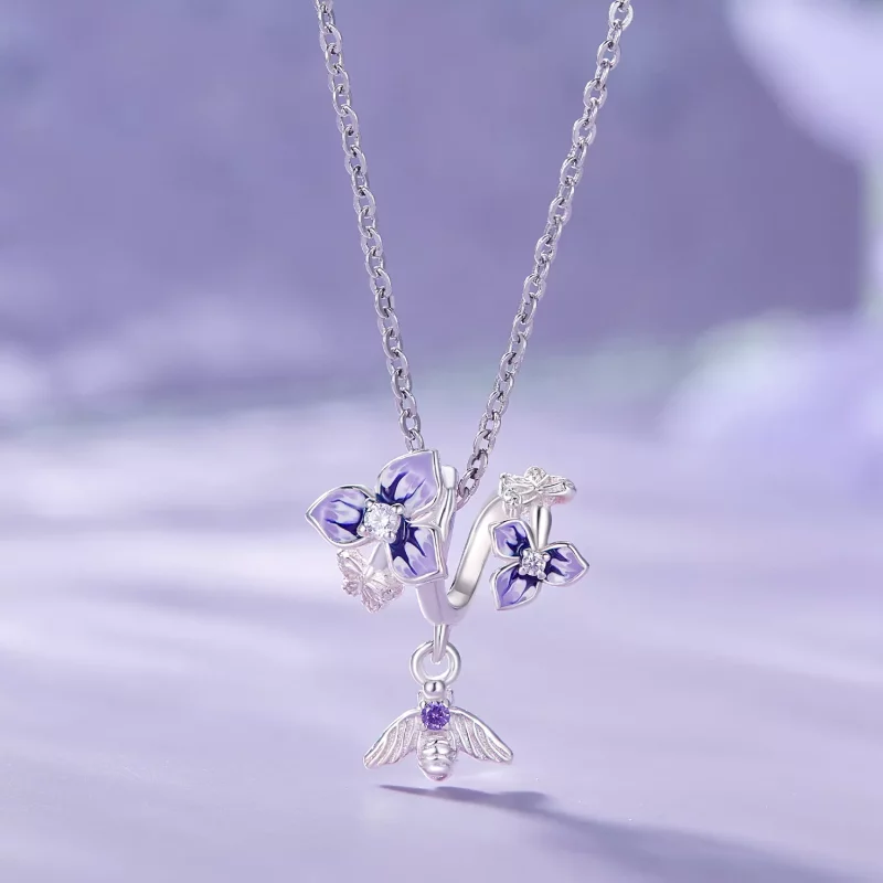 (afbeelding voor) Pandora stijl Pansy Dangle - SCC2584 - Bekijken 3