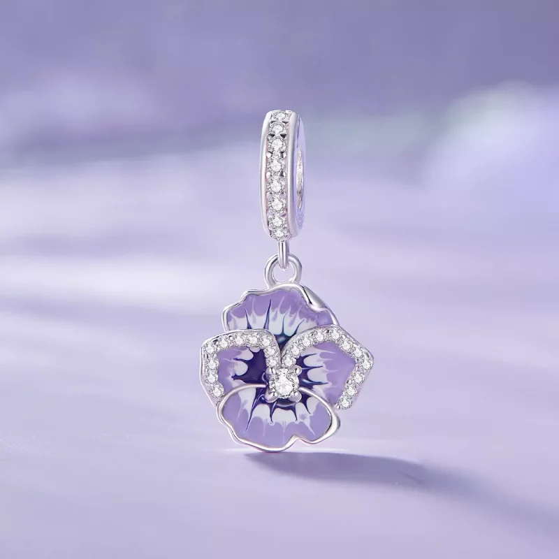 (afbeelding voor) Pandora stijl Pansy Hanger - SCC2583 - Bekijken 2