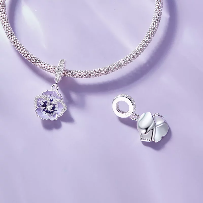 (afbeelding voor) Pandora stijl Pansy Hanger - SCC2583 - Bekijken 6