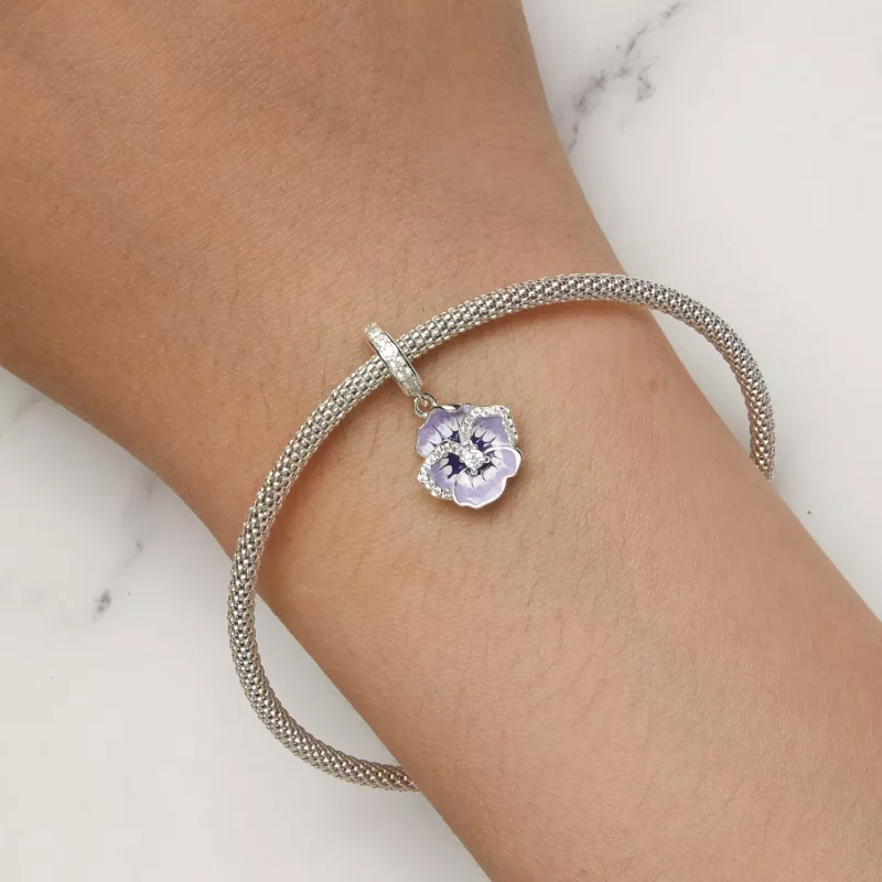 (afbeelding voor) Pandora stijl Pansy Hanger - SCC2583 - Bekijken 10