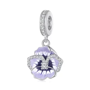 Pandora stijl Pansy Hanger - SCC2583 (afbeelding voor) Pandora stijl Pansy Hanger - SCC2583