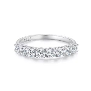 (afbeelding voor) Pandora Stijl Patroon Moissanite Ring (Eén Certificaat) - MSR015