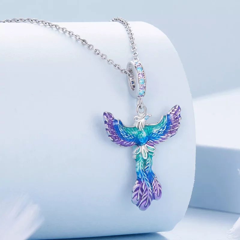 (afbeelding voor) Pandora Stijl Phoenix Hanger - BSC880 - Bekijken 2