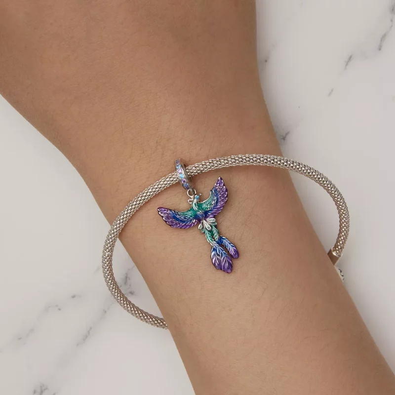 (afbeelding voor) Pandora Stijl Phoenix Hanger - BSC880 - Bekijken 6