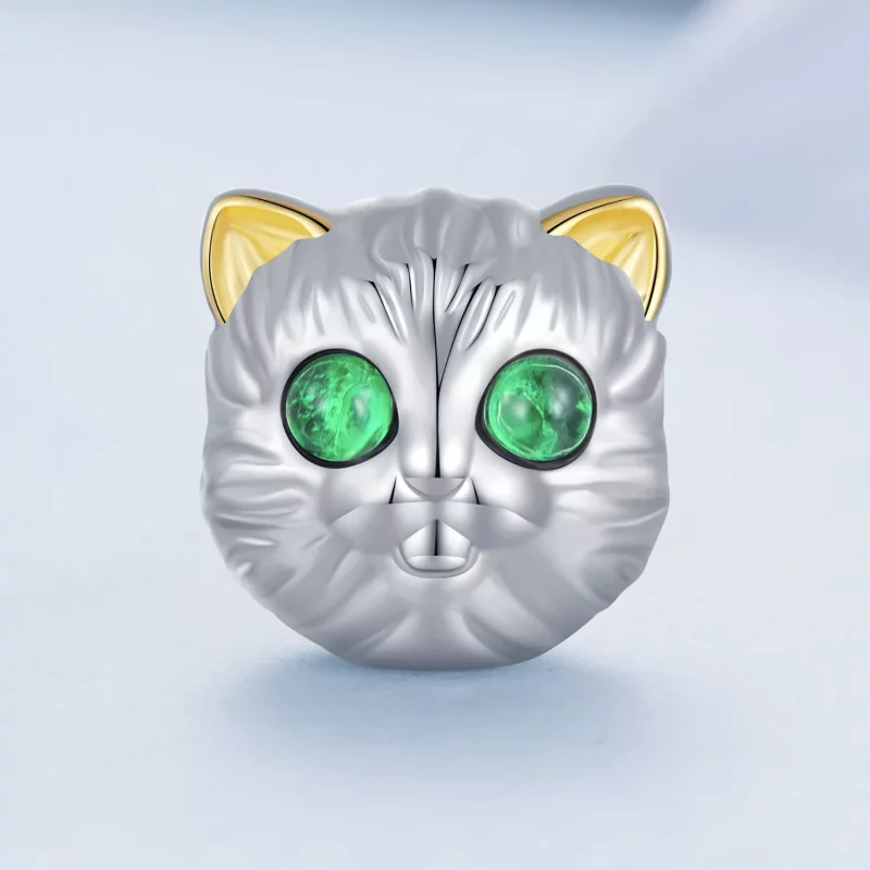 (afbeelding voor) Pandora Stijl Prachtige Kattenbedel - BSC834 - Bekijken 2
