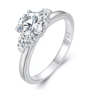 (afbeelding voor) Pandora Stijl Prachtige Moissanite Ring - MSR022