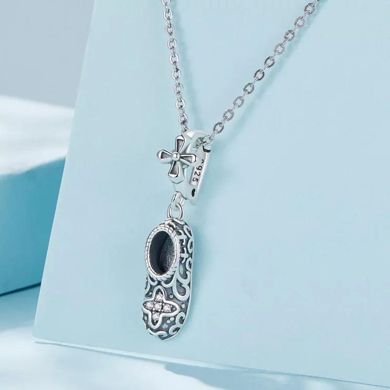 (afbeelding voor) Pandora Stijl Prachtige Patroon Schoenen Hanger - SCC2573 - Bekijken 3