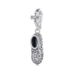 Pandora Stijl Prachtige Patroon Schoenen Hanger - SCC2573 (afbeelding voor) Pandora Stijl Prachtige Patroon Schoenen Hanger - SCC2573