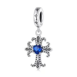 Pandora Stijl Retro Kruis Hanger - SCC2643 (afbeelding voor) Pandora Stijl Retro Kruis Hanger - SCC2643