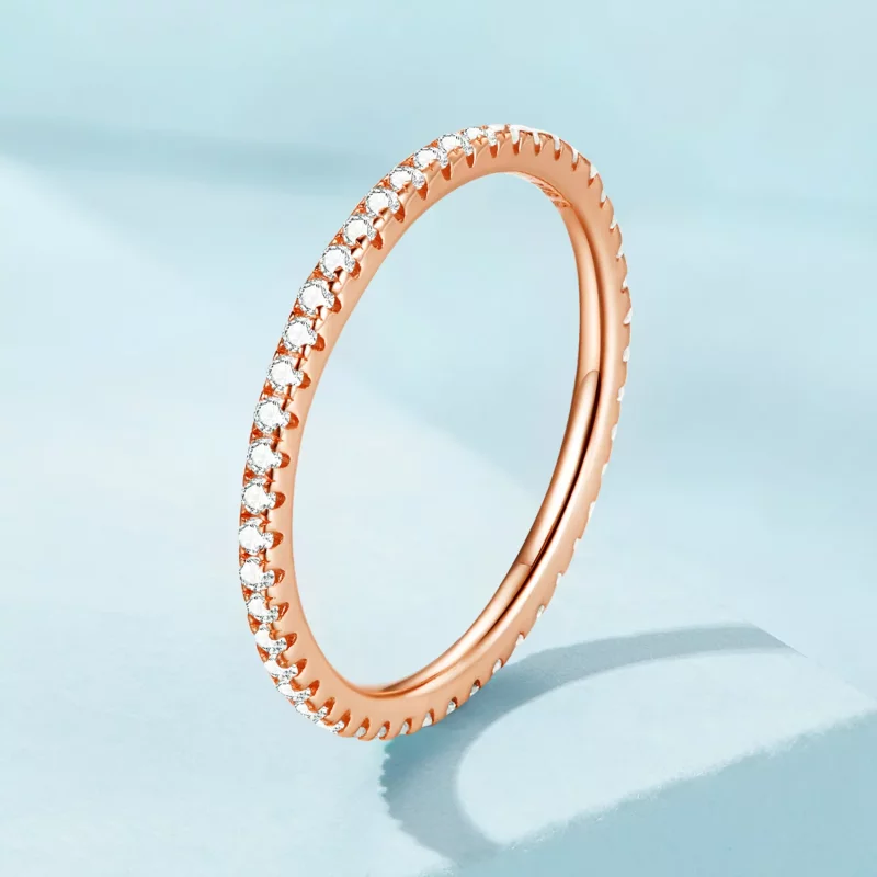 (afbeelding voor) Pandora Stijl Roségouden Modieuze Elf Ring - SCR066-C - Bekijken 2
