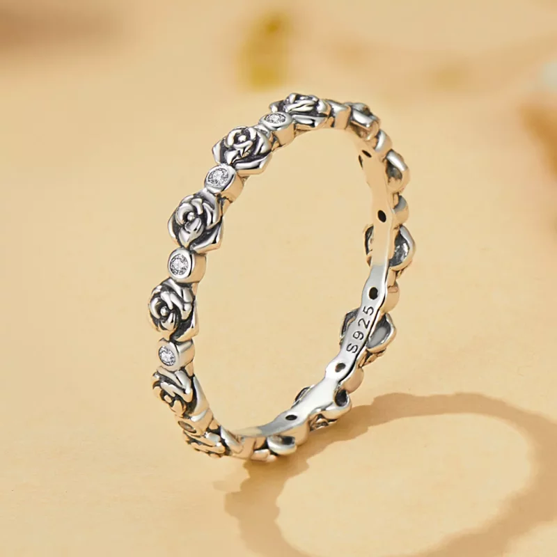 (afbeelding voor) Pandora Stijl Roze Ring - SCR960 - Bekijken 2