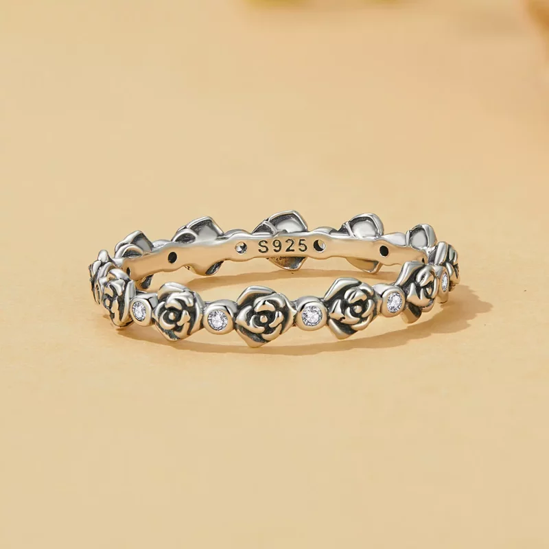 (afbeelding voor) Pandora Stijl Roze Ring - SCR960 - Bekijken 3