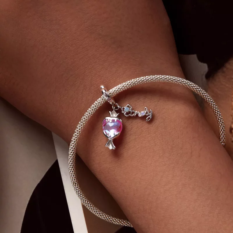 (afbeelding voor) Pandora Stijl Roze Snoep Hanger - SCC2640 - Bekijken 5