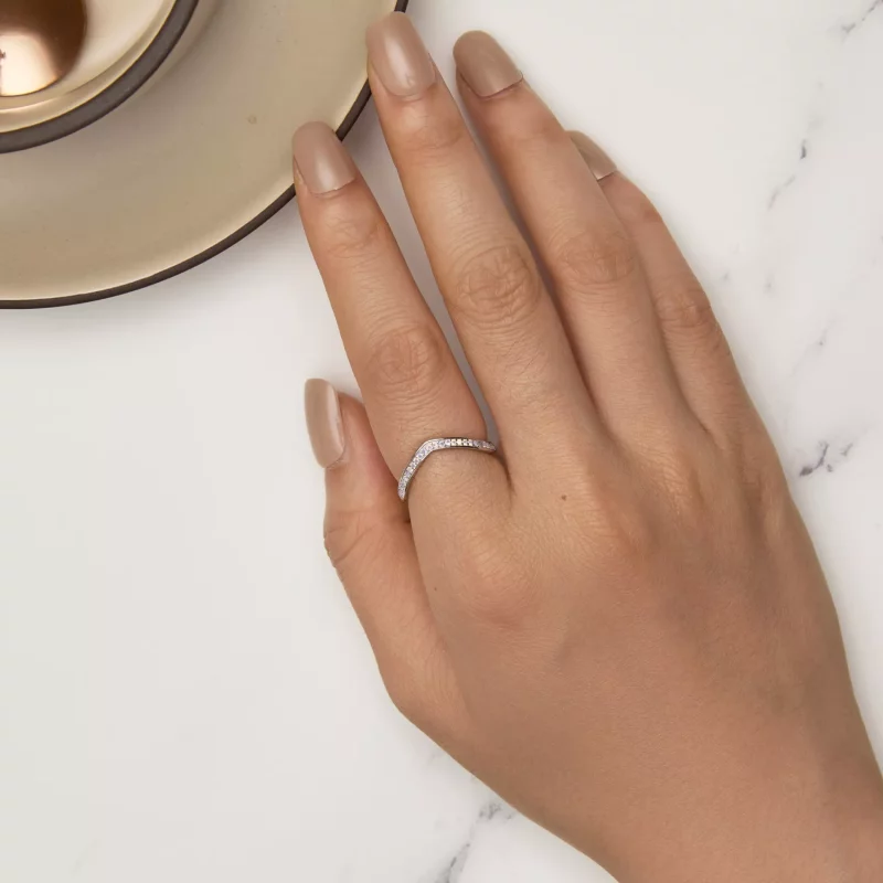 (afbeelding voor) Pandora Stijl Roze Wensbeen Ring - SCR945-PK - Bekijken 5