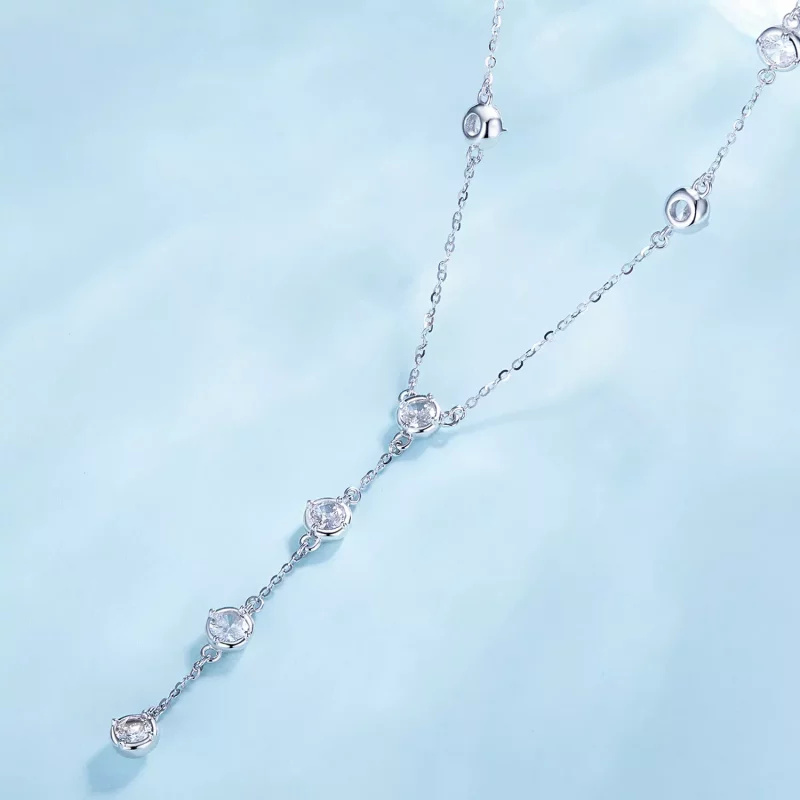 (afbeelding voor) Pandora-stijl Shine Y-ketting - BSN361 - Bekijken 3