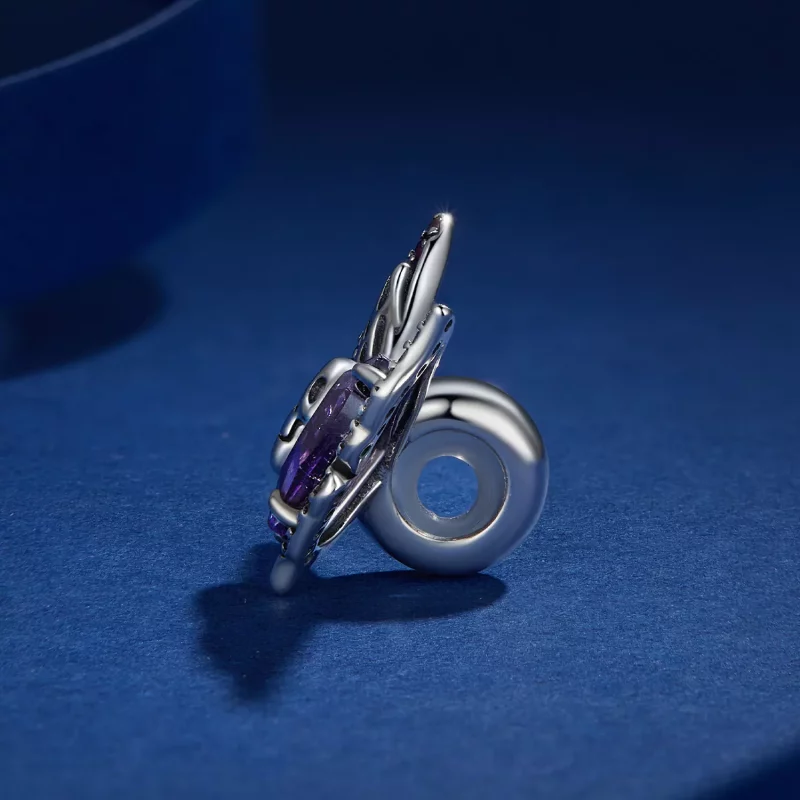 (afbeelding voor) Pandora-stijl Skelet Vlinderbedel - BSC911 - Bekijken 3