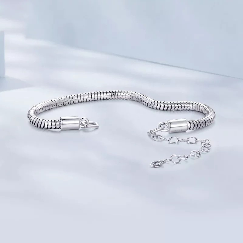 (afbeelding voor) Pandora Stijl Slangenbot Ketting Armband - BSB150 - Bekijken 2