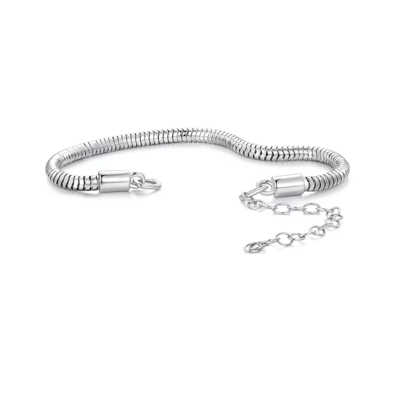(afbeelding voor) Pandora Stijl Slangenbot Ketting Armband - BSB150