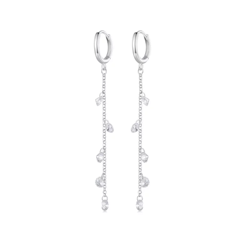 (afbeelding voor) Pandora-stijl Slimme Kwast Hanger Oorbellen - BSE898