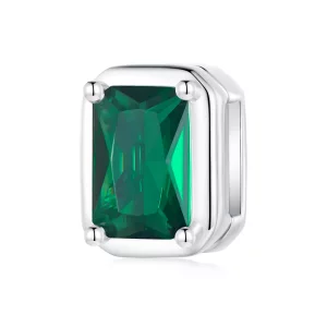 (afbeelding voor) Pandora Stijl Smaragd Clip - BSX005