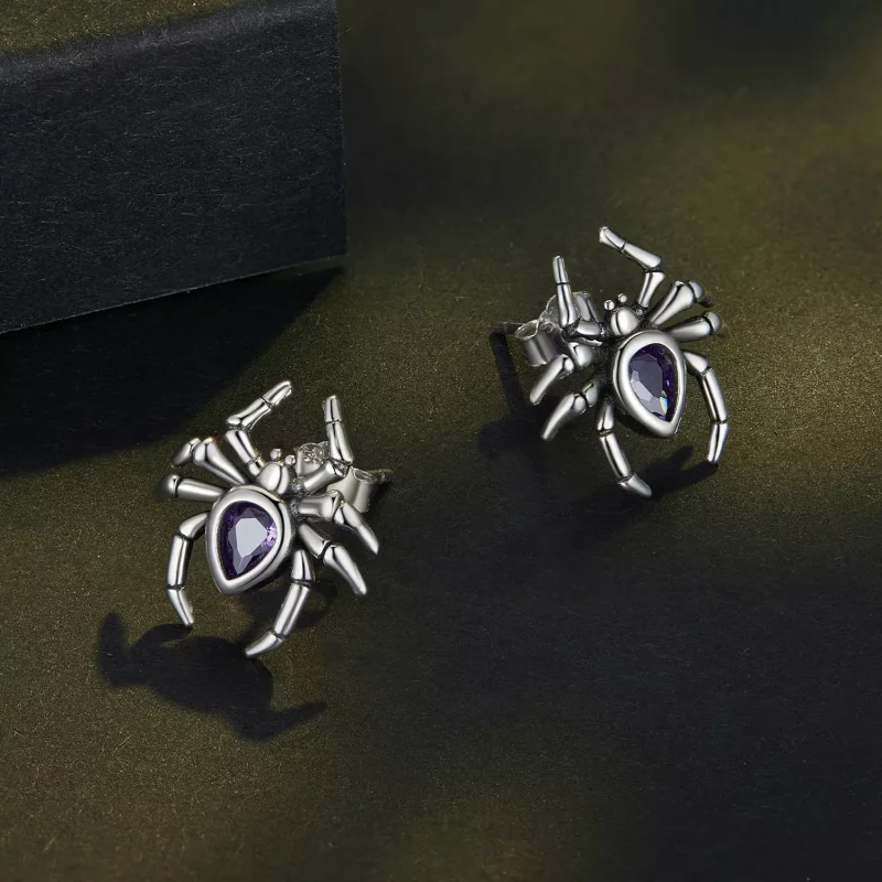 (afbeelding voor) Pandora-stijl Spin Studs Oorbellen - BSE891 - Bekijken 3