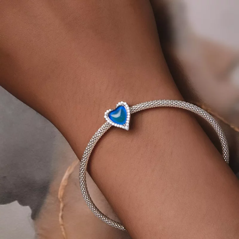 (afbeelding voor) Pandora Stijl Thermosensory Mood Stone Bedel - SCC2596 - Bekijken 3