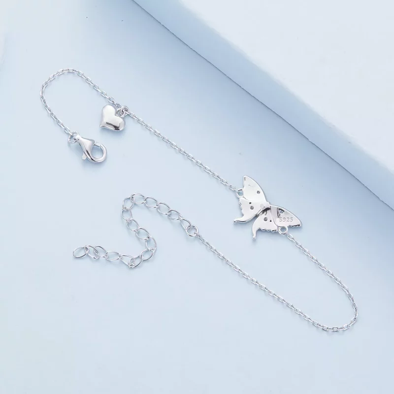 (afbeelding voor) Pandora Stijl Tovenaar van Oz Vlinder Ketting Armband - BSB118 - Bekijken 4