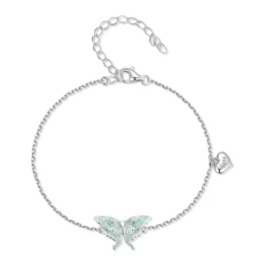 (afbeelding voor) Pandora Stijl Tovenaar van Oz Vlinder Ketting Armband - BSB118