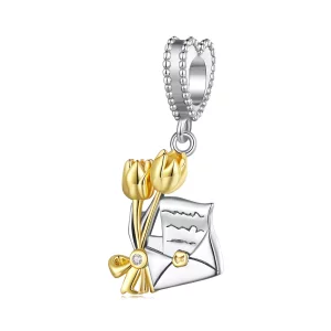 (afbeelding voor) Pandora-stijl Uitnodiging Dangle - BSC864