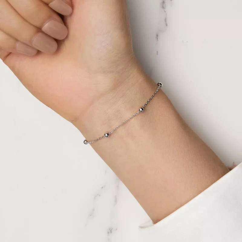 (afbeelding voor) Pandora Stijl Vissentail Schelp Kralen Ketting Armband - SCB257 - Bekijken 7