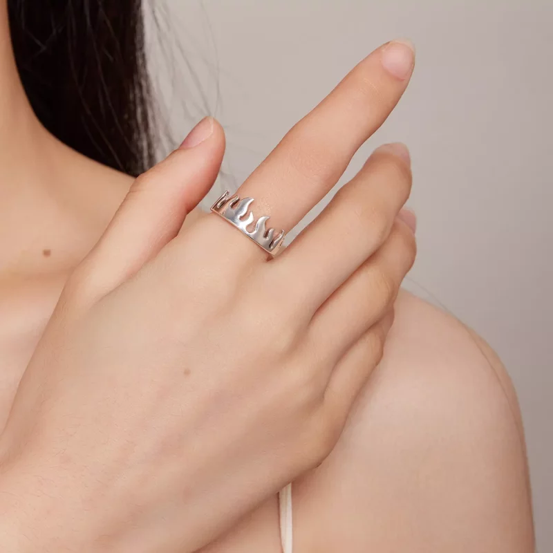 (afbeelding voor) Pandora Stijl Vlam Open Ring - SCR914 - Bekijken 5