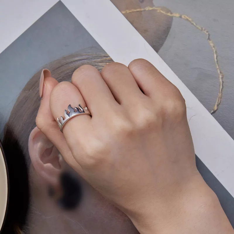 (afbeelding voor) Pandora Stijl Vlam Open Ring - SCR914 - Bekijken 6