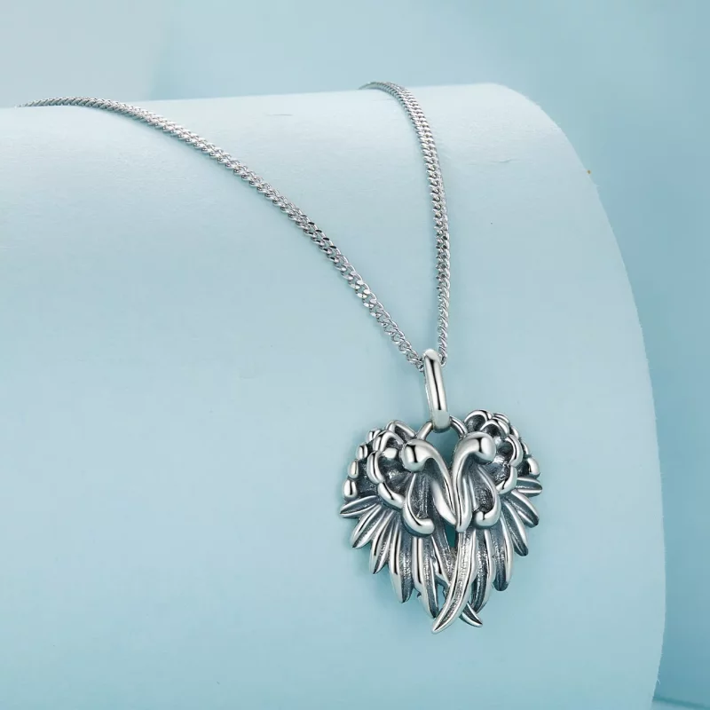 (afbeelding voor) Pandora Stijl Vleugel Ketting - SCN504 - Bekijken 2