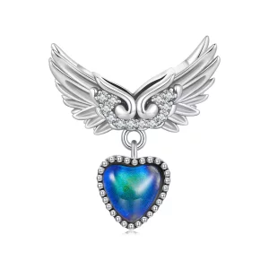 Pandora Stijl Vleugels Guardian Emotionele Steen Bedel - SCC2581 (afbeelding voor) Pandora Stijl Vleugels Guardian Emotionele Steen Bedel - SCC2581