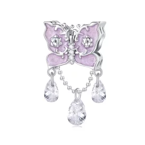 Pandora Stijl Vlinder Bedel - SCC2543 (afbeelding voor) Pandora Stijl Vlinder Bedel - SCC2543