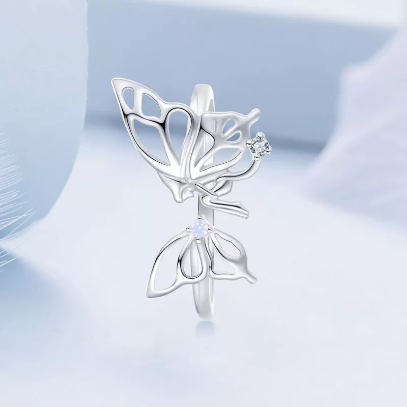 (afbeelding voor) Pandora stijl Vlinder Elf Ring - BSR484-E - Bekijken 2