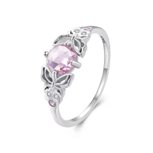 Pandora Stijl Vlinder Ring - BSR478 (afbeelding voor) Pandora Stijl Vlinder Ring - BSR478