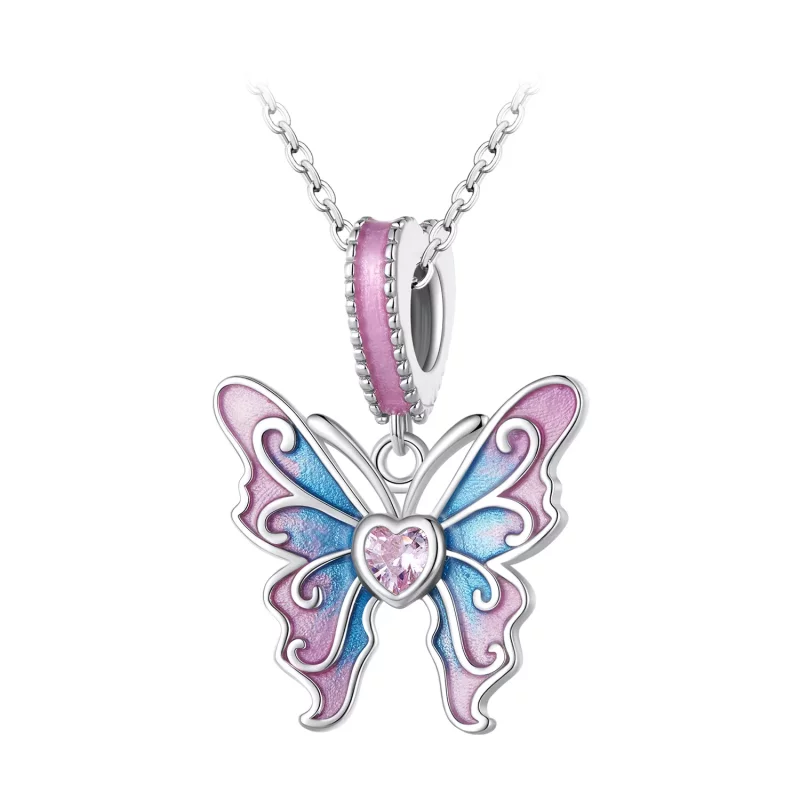 (afbeelding voor) Pandora-stijl Vlinderelf Dangle - SCC2472 - Bekijken 3