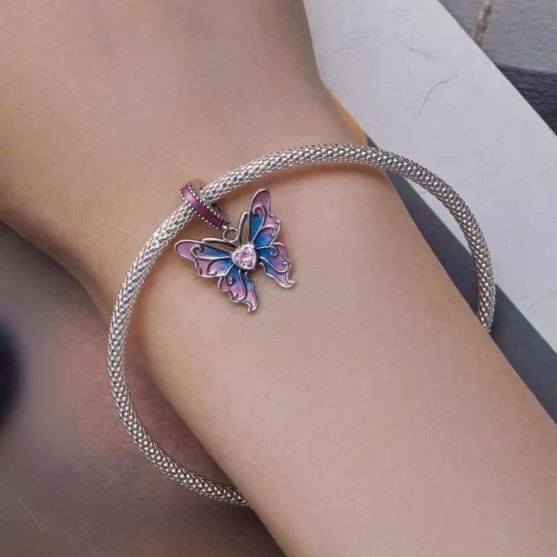 (afbeelding voor) Pandora-stijl Vlinderelf Dangle - SCC2472 - Bekijken 8