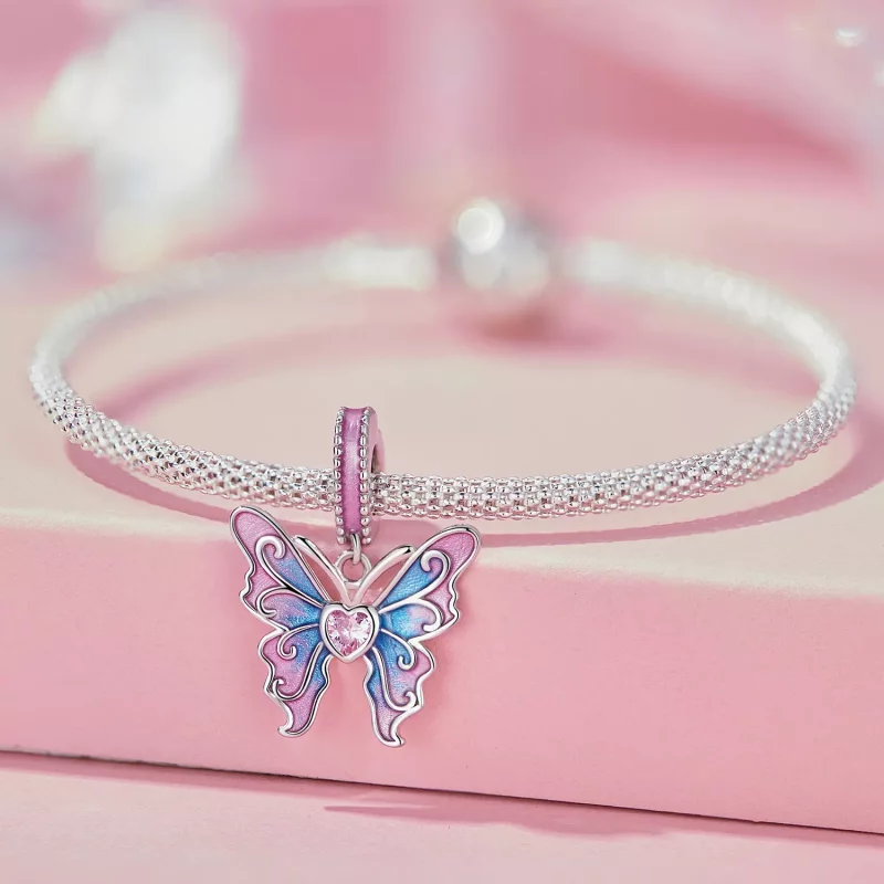 (afbeelding voor) Pandora-stijl Vlinderelf Dangle - SCC2472 - Bekijken 9