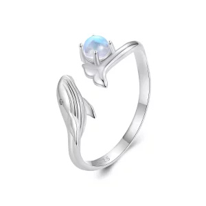 Pandora Stijl Walvis Open Ring - BSR473-E (afbeelding voor) Pandora Stijl Walvis Open Ring - BSR473-E