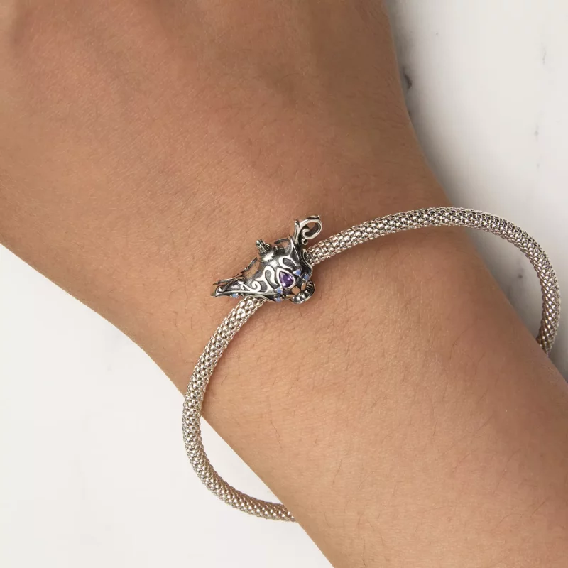 (afbeelding voor) Pandora Stijl Wensende Magische Lamp Bedel - BSC893 - Bekijken 7