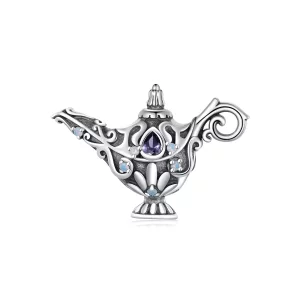 Pandora Stijl Wensende Magische Lamp Bedel - BSC893 (afbeelding voor) Pandora Stijl Wensende Magische Lamp Bedel - BSC893