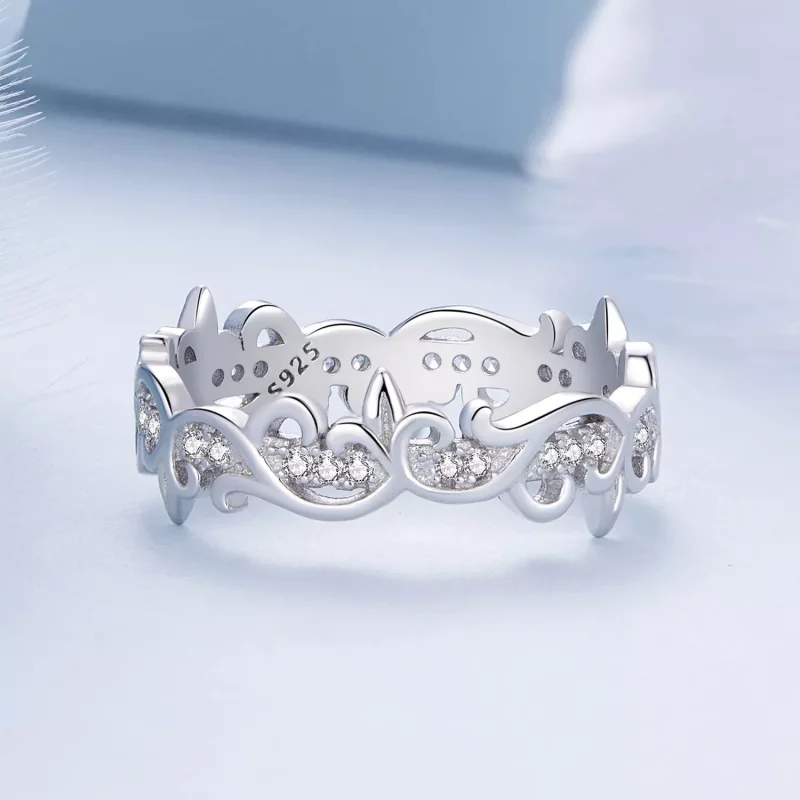 (afbeelding voor) Pandora Stijl Wijnrank Ring - BSR489 - Bekijken 3