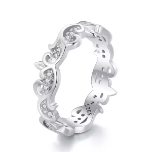 Pandora Stijl Wijnrank Ring - BSR489 (afbeelding voor) Pandora Stijl Wijnrank Ring - BSR489