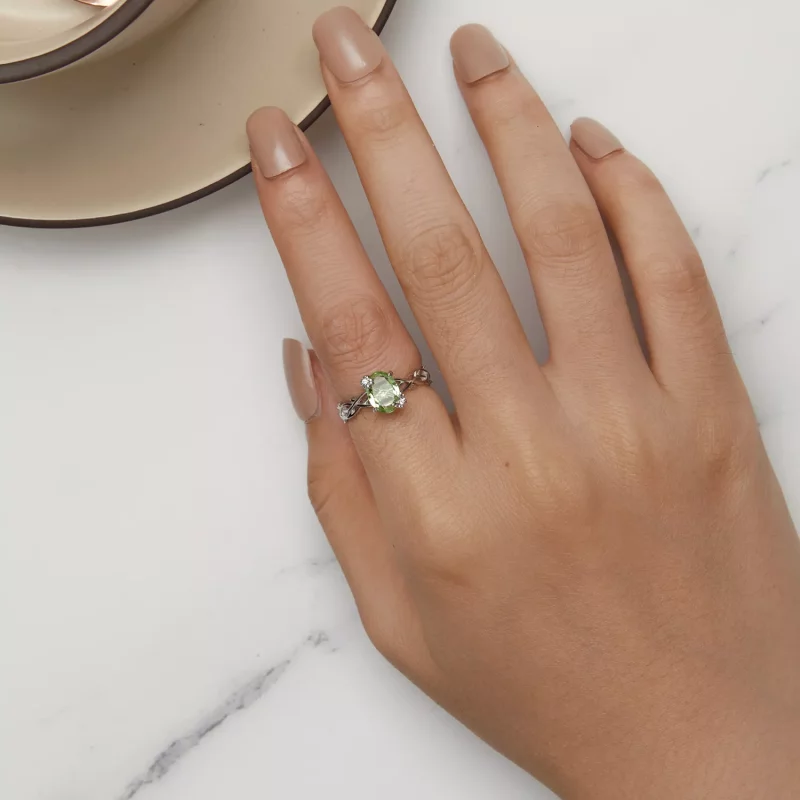(afbeelding voor) Pandora Stijl Wijnstok Ring - BSR466 - Bekijken 5
